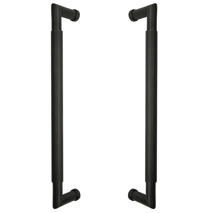 Omnia 9038P/305.10B Ultima III 12" CC Door Pull - Black, Oil Rubbed - Lacquered