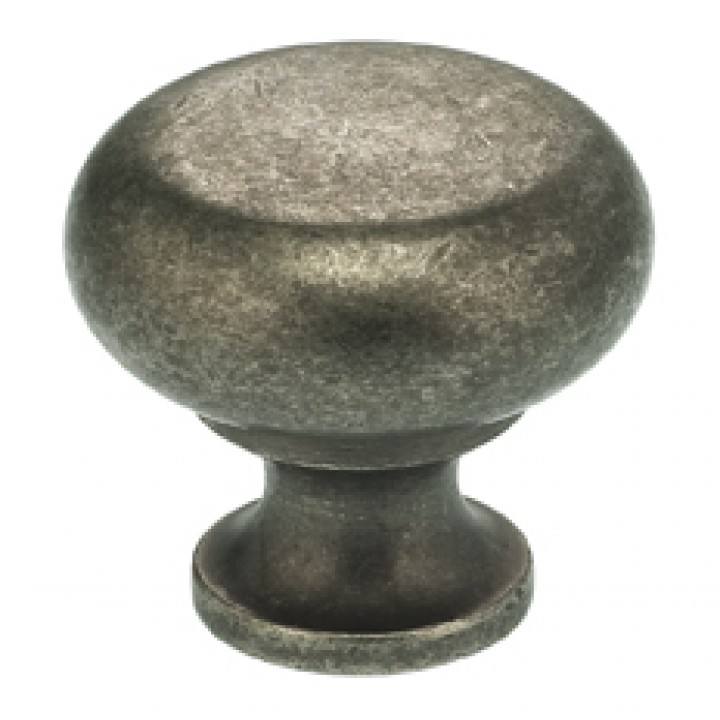 Omnia 9100/31 Cabinet Knob 1-7/32" dia - Vintage Iron