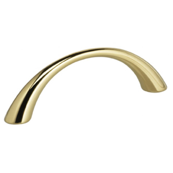 Omnia 9400/64 Cabinet Pull 2-1/2" CC - Polished Brass