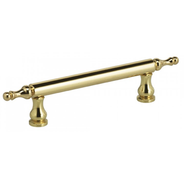 Omnia 9408/76 3" CC Cabinet Pull - Polished Brass