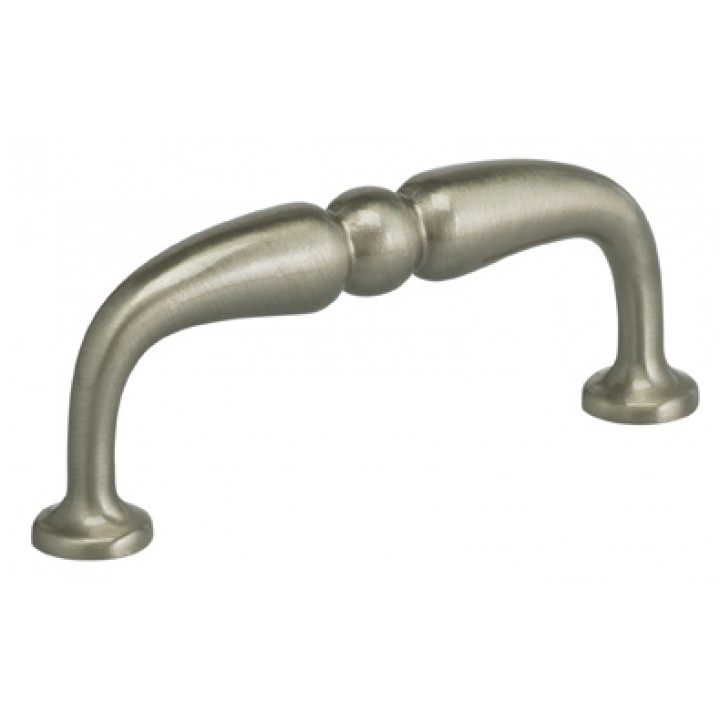 Omnia 9431/76 Cabinet Pull 3" CC - Satin Nickel Plated - Click Image to Close