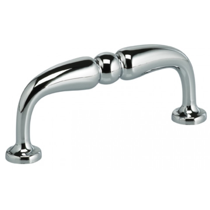 Omnia 9431/76 Cabinet Pull 3" CC - Polished Chrome Plated