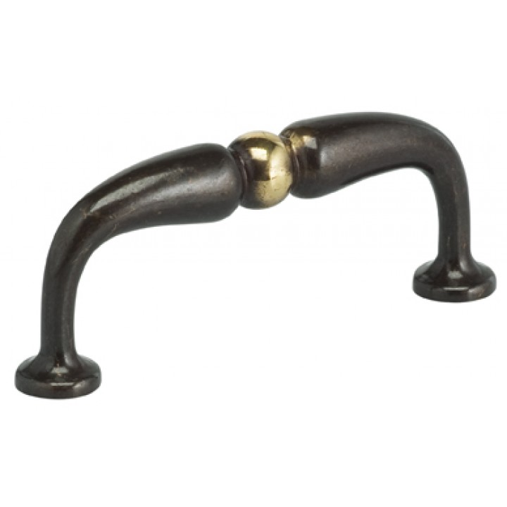 Omnia 9431/76 Cabinet Pull 3" CC - Shaded Bronze