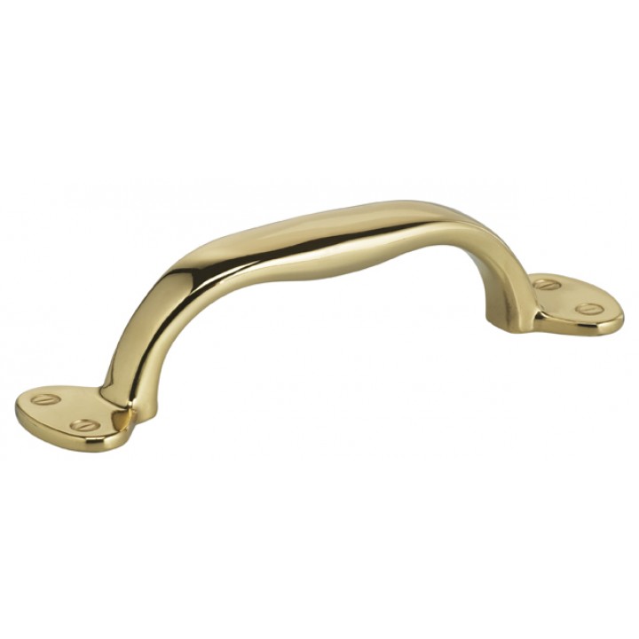 Omnia 9451/64 Cabinet Pull 2-1/2" CC - Polished Brass