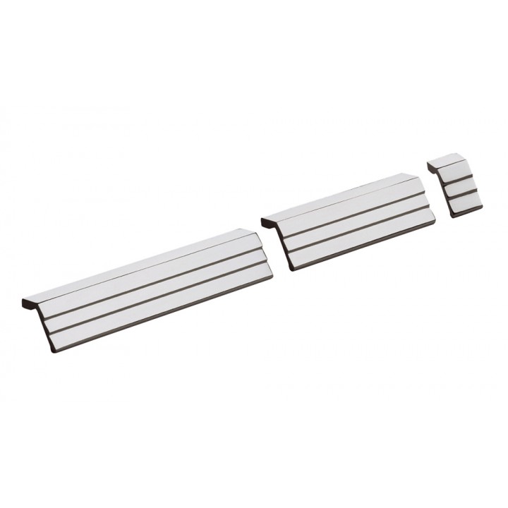 Omnia 9453/152 Cabinet Pull 6" CC - Polished Stainless Steel