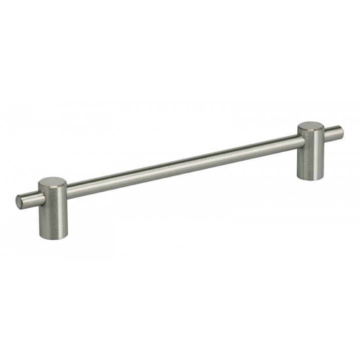 Omnia 9457/160 Cabinet Pull 6-3/8" CC - Satin Stainless Steel - Click Image to Close