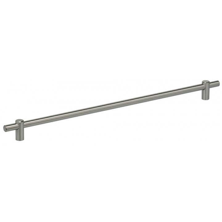 Omnia 9458/448 Cabinet Pull 17-5/8" CC - Satin Stainless Steel - Click Image to Close