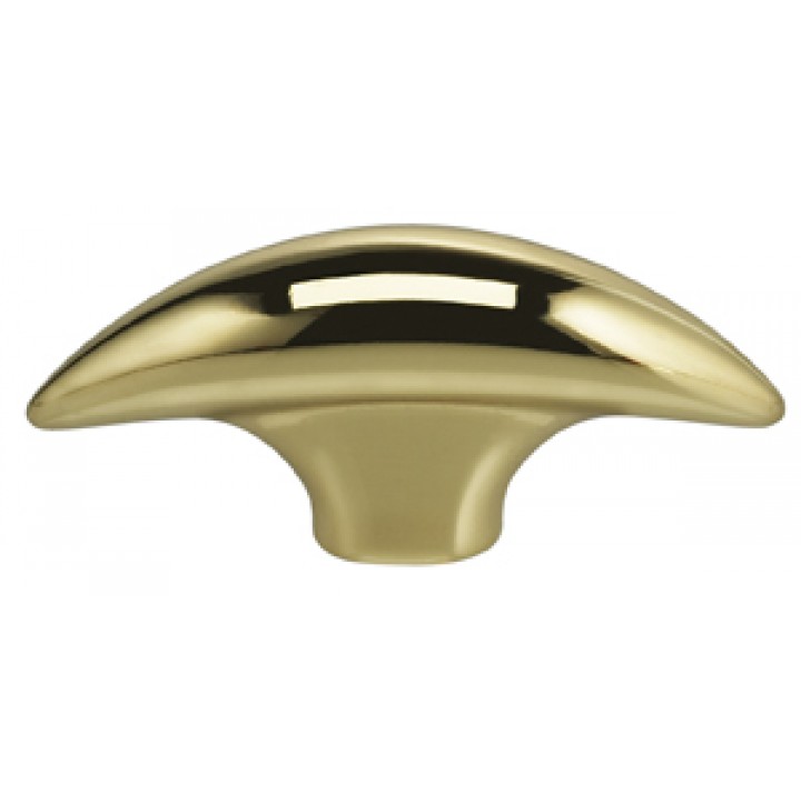 Omnia 9461/48 Cabinet Knob 1-7/8" - Polished Brass