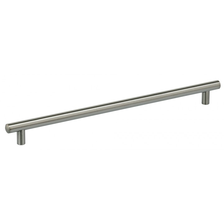 Omnia 9465/320 Cabinet Pull 12-5/8" CC - Satin Stainless Steel - Click Image to Close