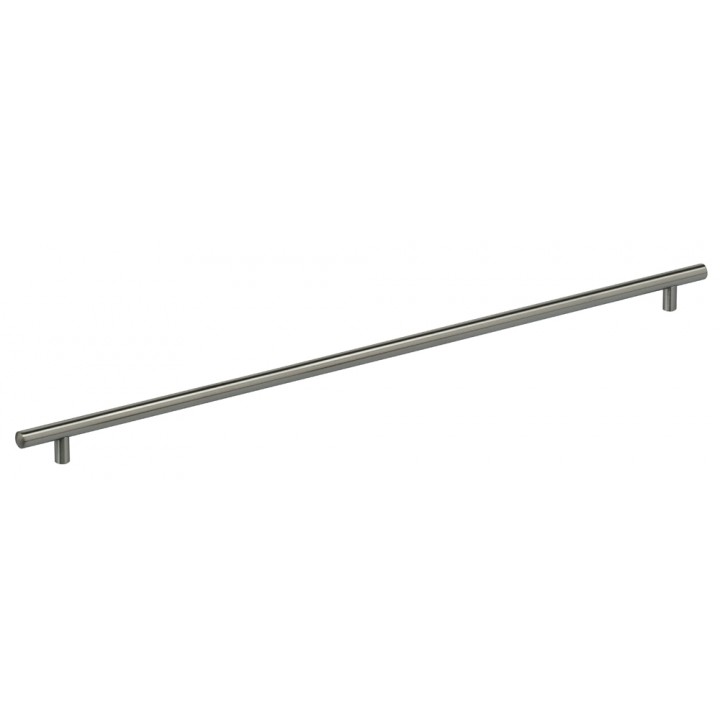 Omnia 9465/640 Cabinet Pull 25-3/16" CC - Satin Stainless Steel - Click Image to Close