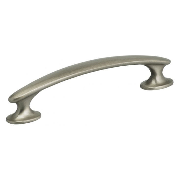 Omnia 9522/102 Cabinet Pull 4" CC - Satin Nickel Plated - Click Image to Close