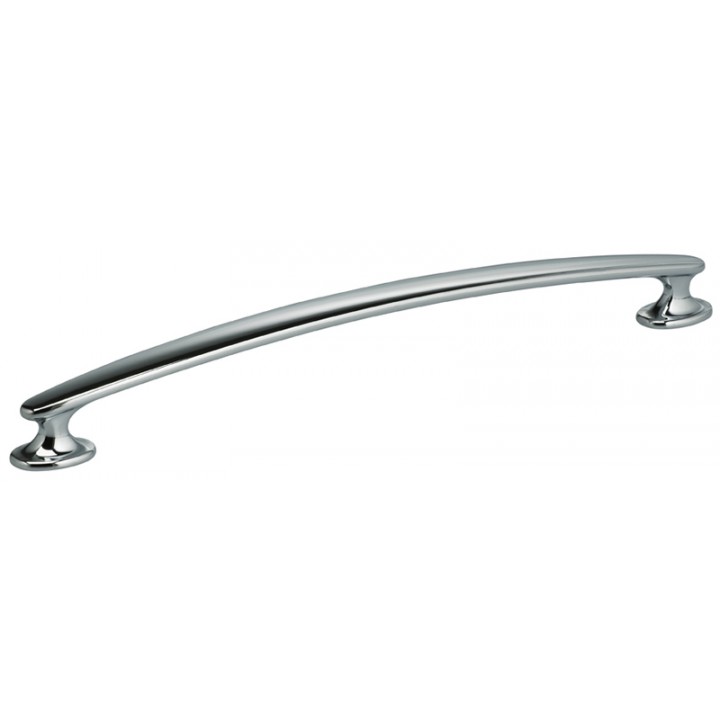 Omnia 9522/191 Cabinet Pull 7-1/2" CC - Polished Chrome Plated