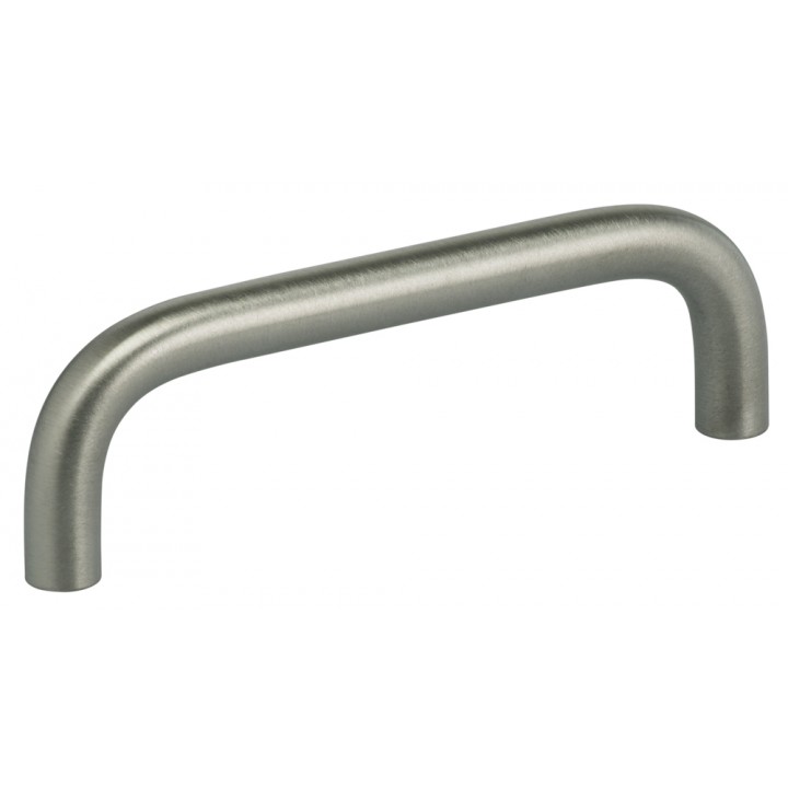 Omnia 9538/102 Cabinet Pull 4" CC - Satin Stainless Steel - Click Image to Close