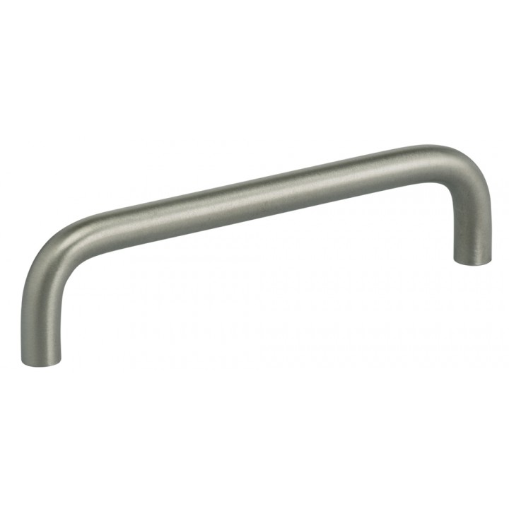 Omnia 9538/127 Cabinet Pull 5" CC - Satin Stainless Steel - Click Image to Close