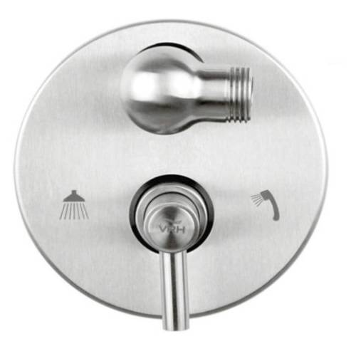 Outdoor Shower CAP-00006-S-DIV 6" Diameter Stainless Steel Diverter - Click Image to Close