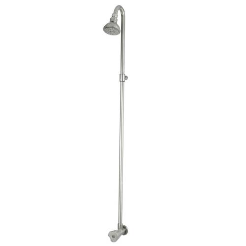 Outdoor Shower CAP-WMC-119AGS Stainless Steel Wall Mounted Shower with 3" Shower Head - Click Image to Close