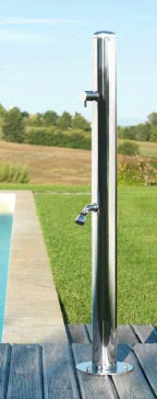 Outdoor Shower FTA-901-FS-316-COLD Single Supply Line Lever Handle Valve - Click Image to Close