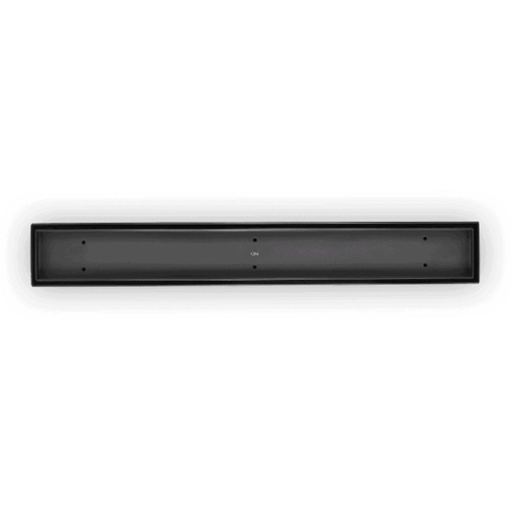 QM Drain 33.500.36 BK Delmar Series. 36" Standard Length Linear Drain. Mist (Tile-in) Line. Black (Prev. 33.500.05 ORB)