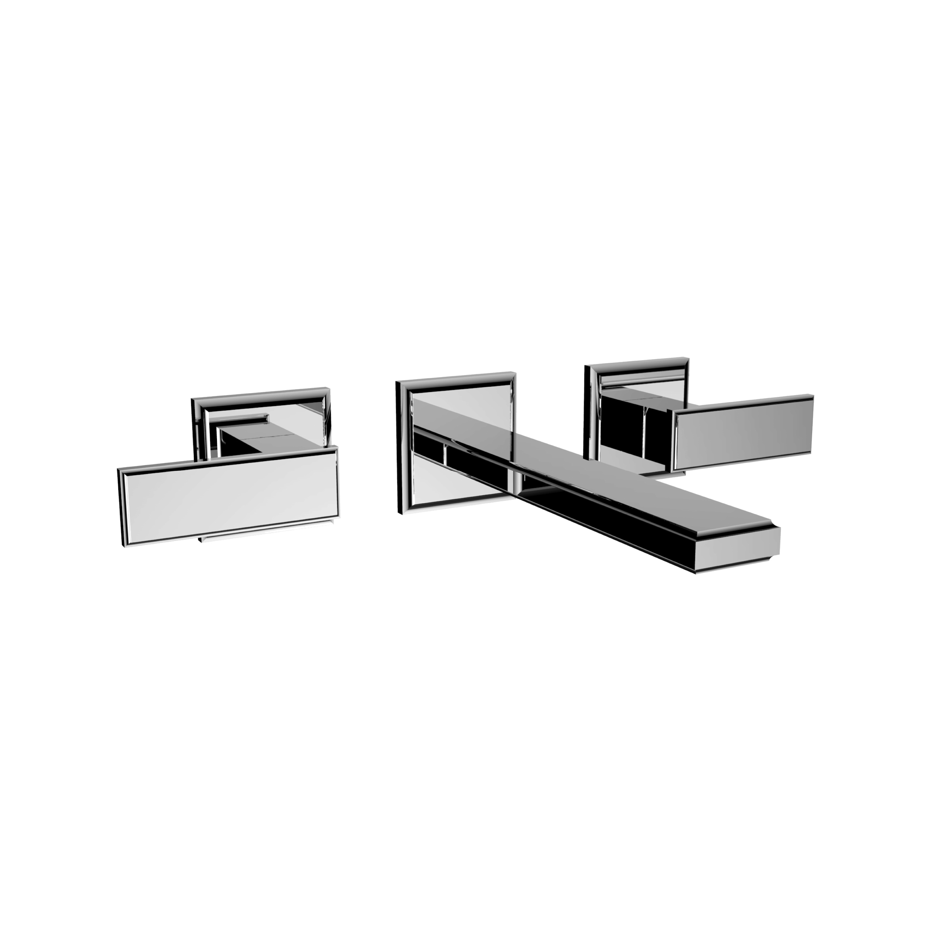 Santec 2429MC10-TM Wall Mount Widespread ;Avatory with Mc Handle - Polished Chrome - Click Image to Close