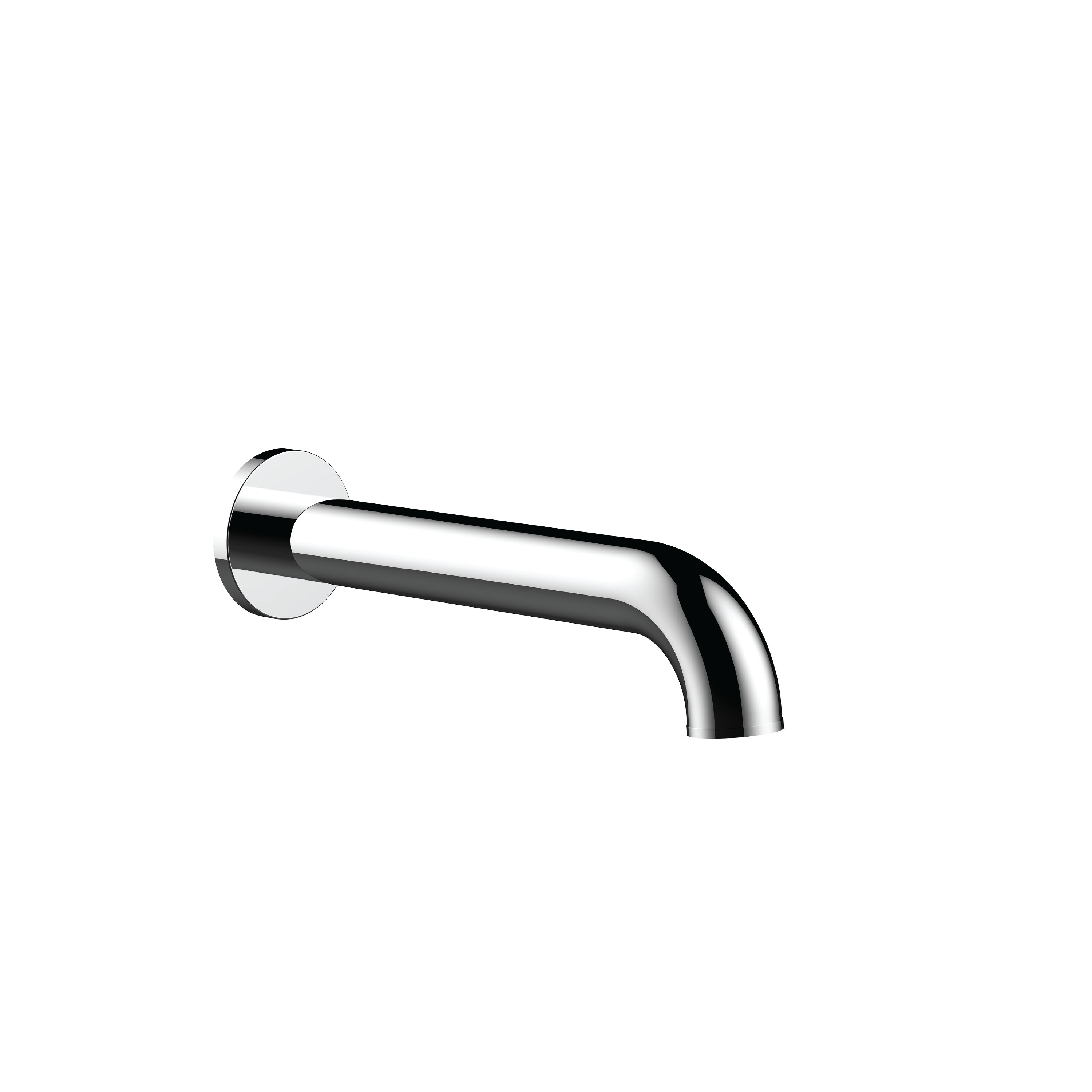 Santec 4518ST10 Piana Wall Mount Tub Spout only - Polished Chrome - Click Image to Close