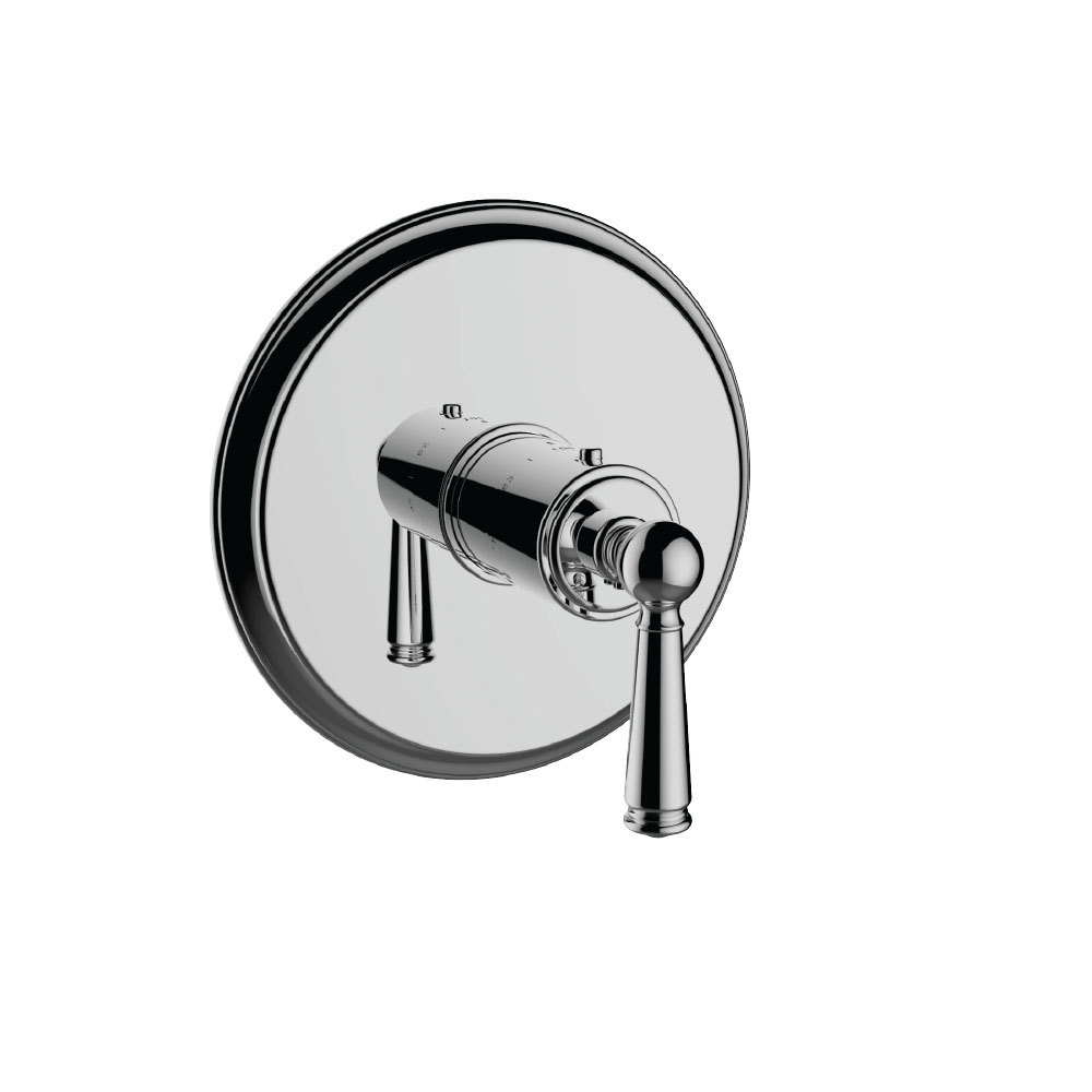 Santec 7093EP10-TM Thermostatic Shower - Trim only with Ep Handle - Polished Chrome