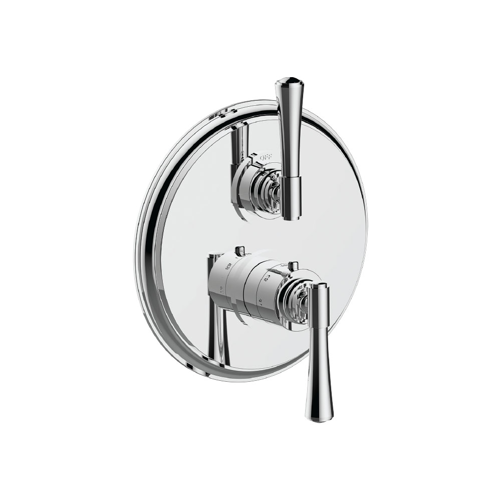 Santec 7095HA10-TM Alexis 1/2" Thermostatic Trim with HA Handle and Volume Control - Polished Chrome - Click Image to Close