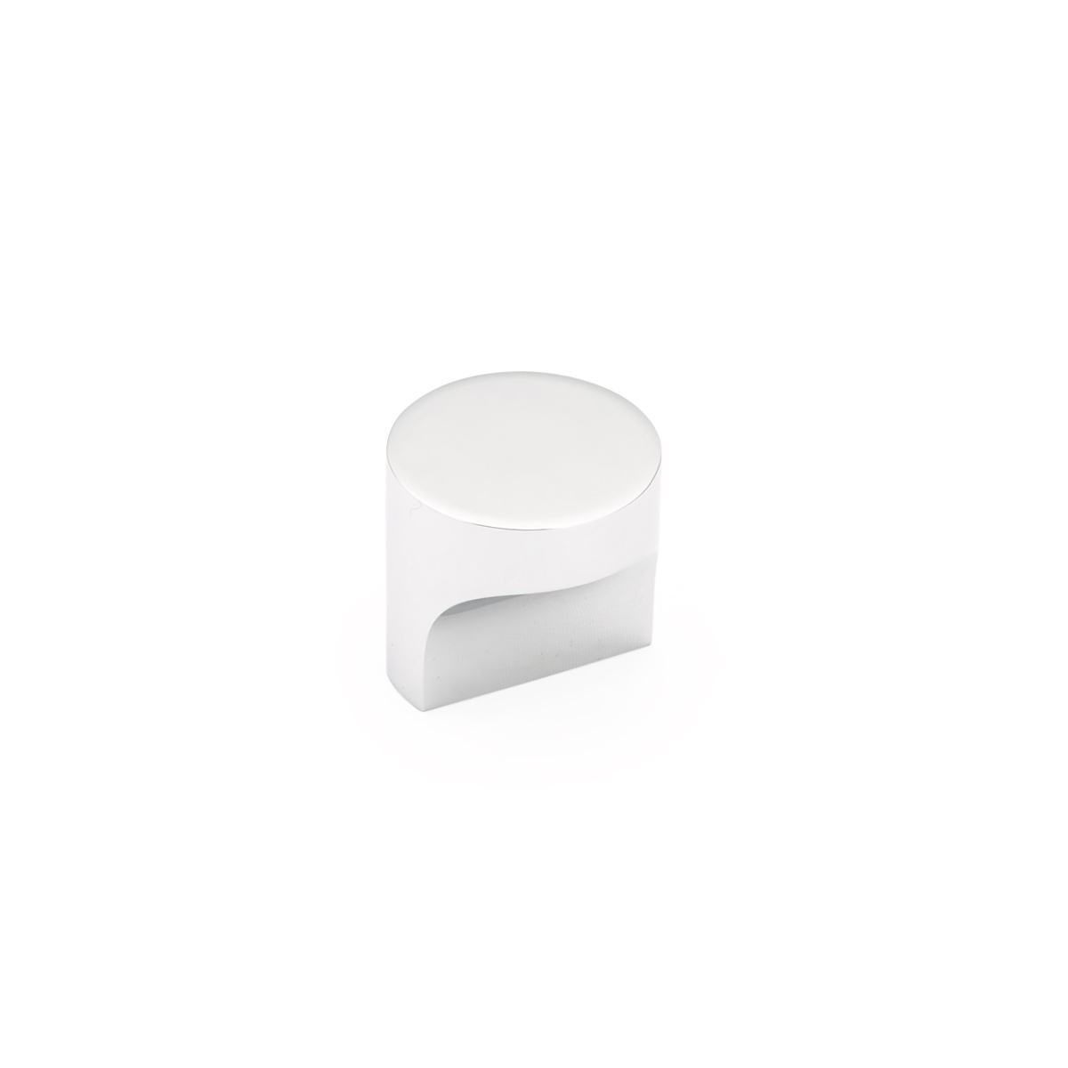 Schaub 471-26 Round T-Knob, Polished Chrome, 1-1/4" Dia - Polished Chrome