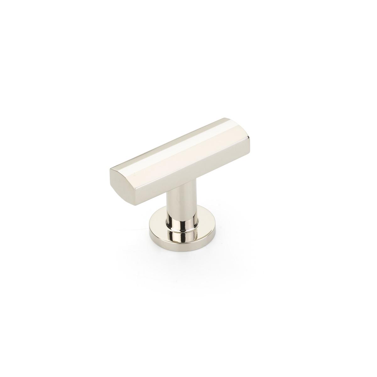Schaub 552-PN T-Knob, Polished Nickel, 1-3/4" - Polished Nickel