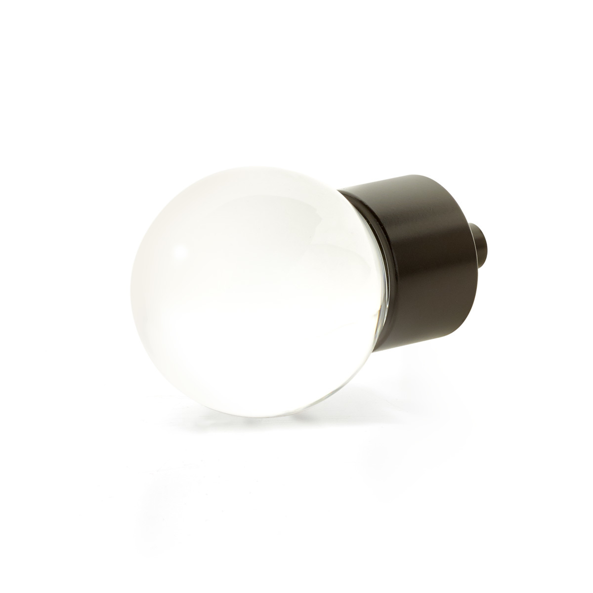 Schaub 59-10B Globe Glass Knob,Oil Rubbed Bronze, 1-3/8" Dia - Oil Rubbed Bronze