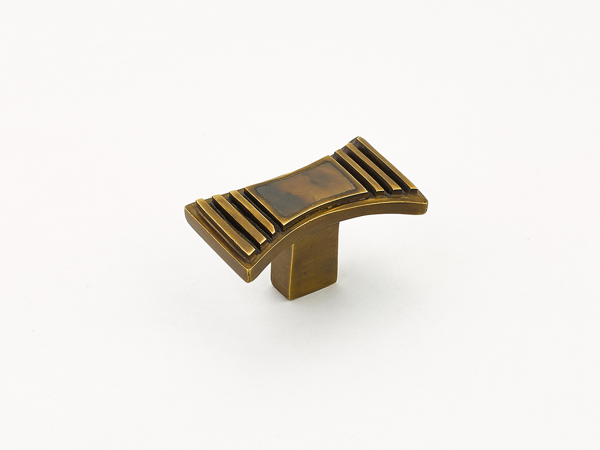 Schaub 640-PEN/ED Knob, Tiger Penshell, Estate Dover, 1-3/4" - Estate Dover