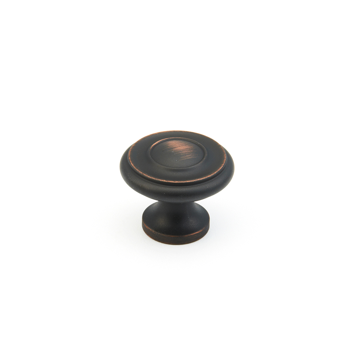 Schaub 703-MIBZ Round Knob, Michelangelo Bronze, 1-1/4" Dia - Michelangelo Bronze
