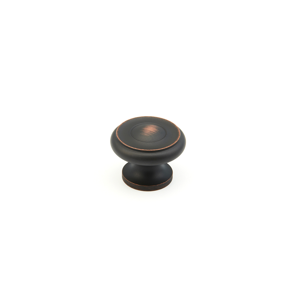 Schaub 704-MIBZ Round Knob, Michelangelo Bronze, 1-1/2" Dia - Michelangelo Bronze