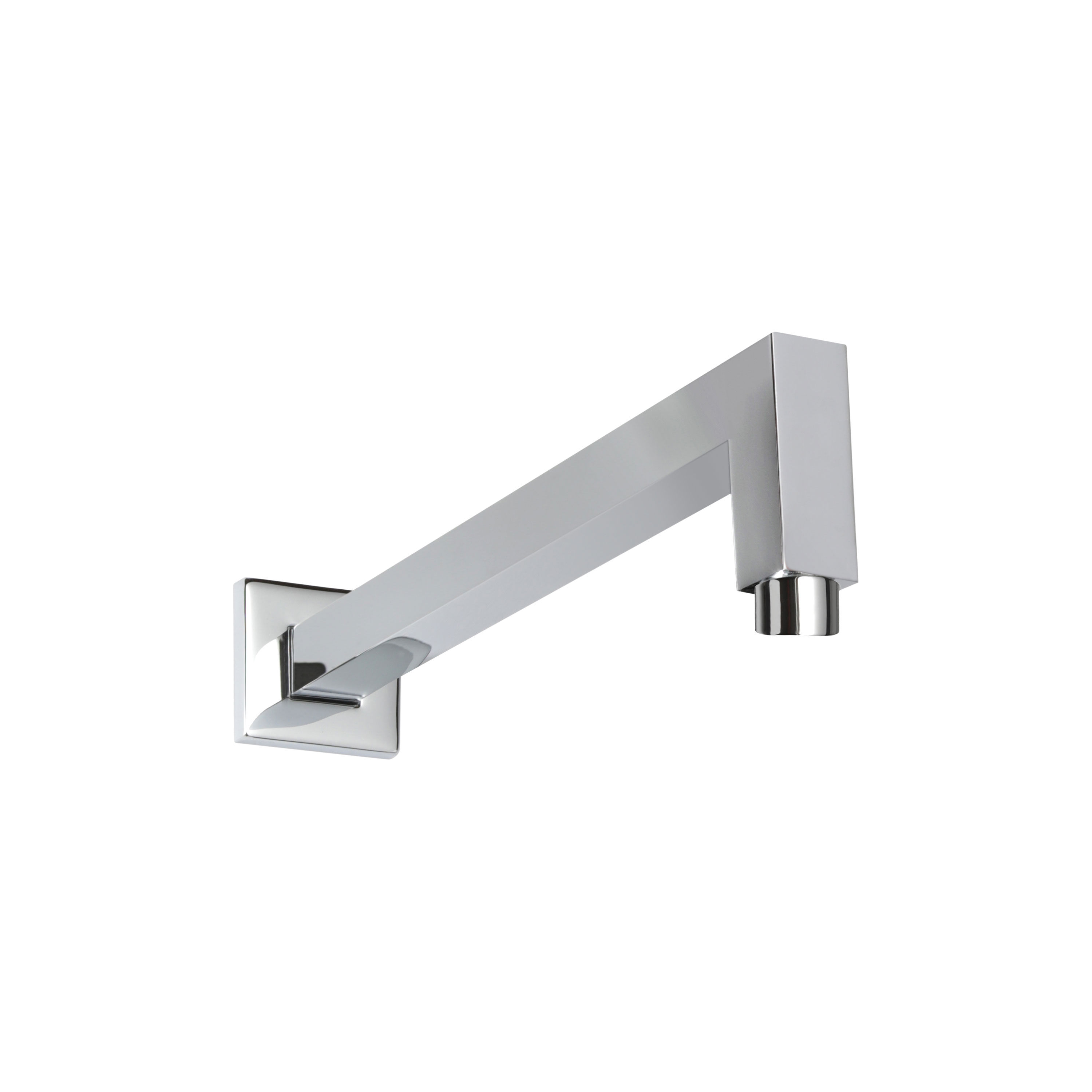 Thermasol 15-1004-PC 16" - 90 Degree Wall Shower Arm Square - Polished Chrome