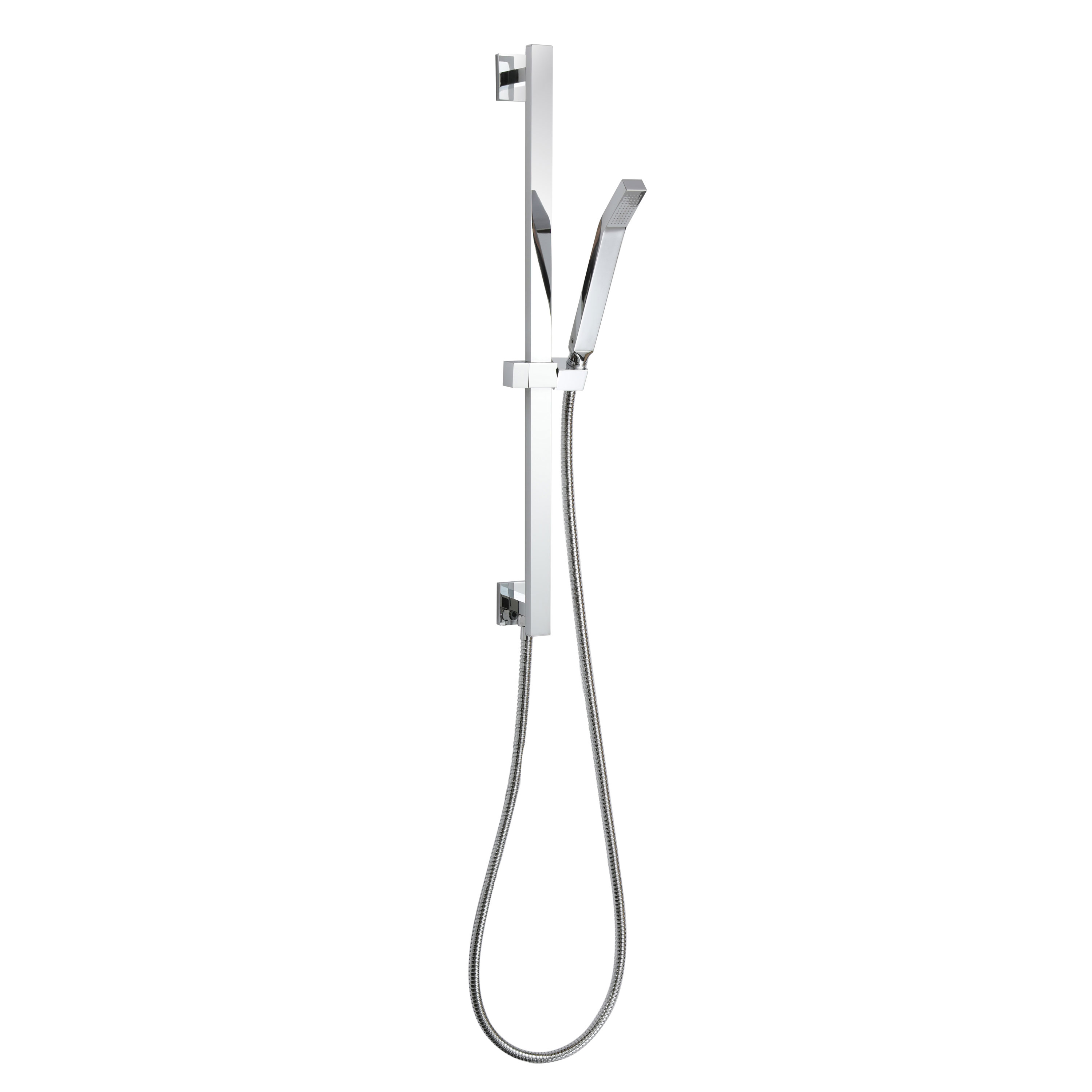 Thermasol 15-1005-PC Hand Shower Wand Square - Polished Chrome