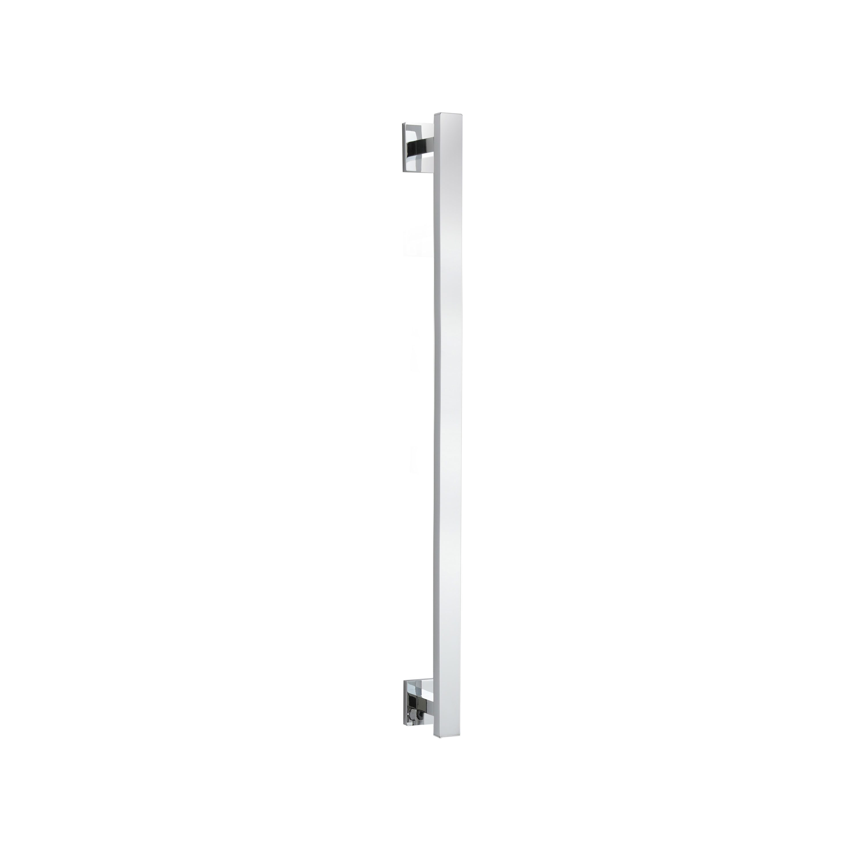 Thermasol 15-1006-PC Shower Rail W/integral Water Way Square - Polished Chrome