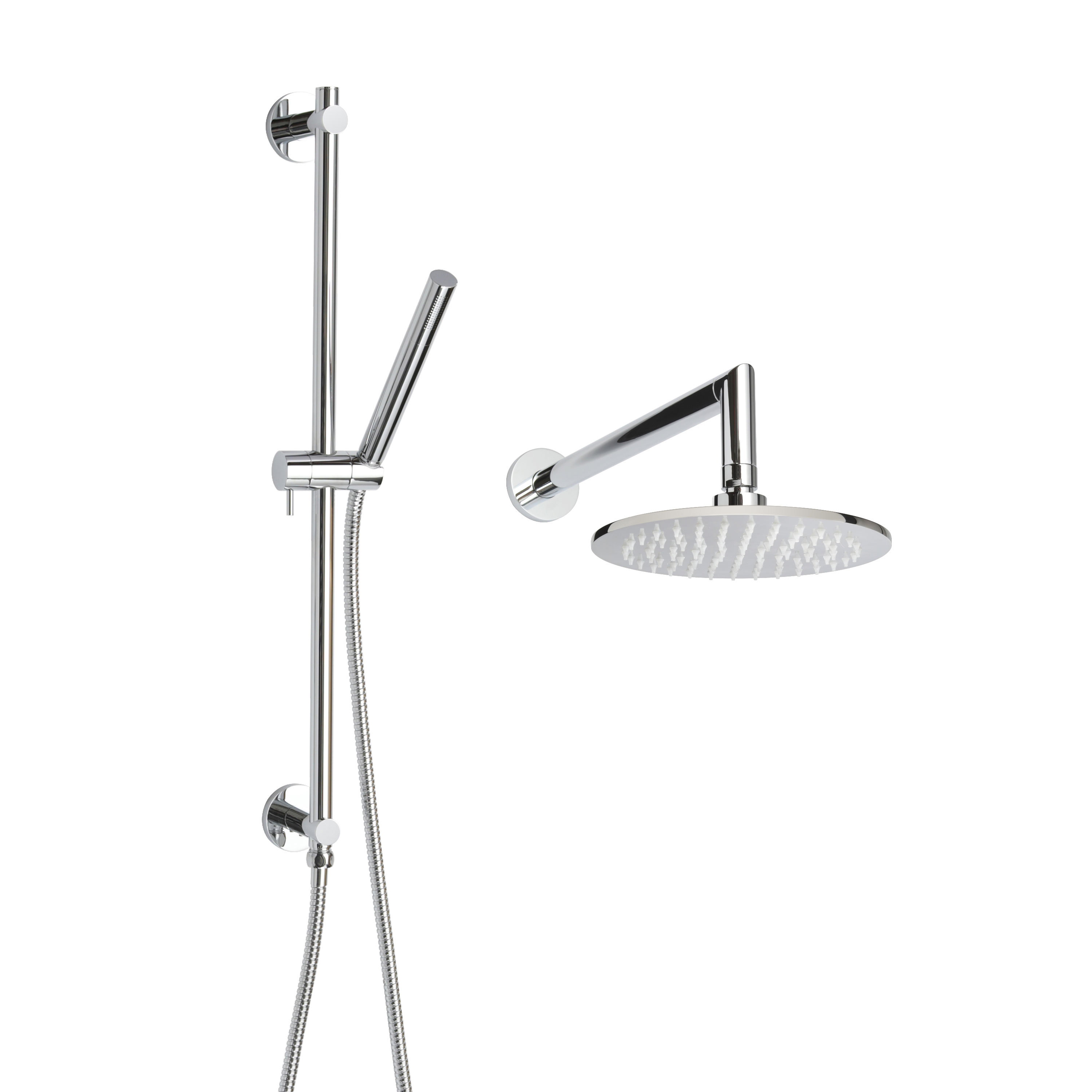Thermasol CSPRD-PC Complete Shower Package Round - Polished Chrome