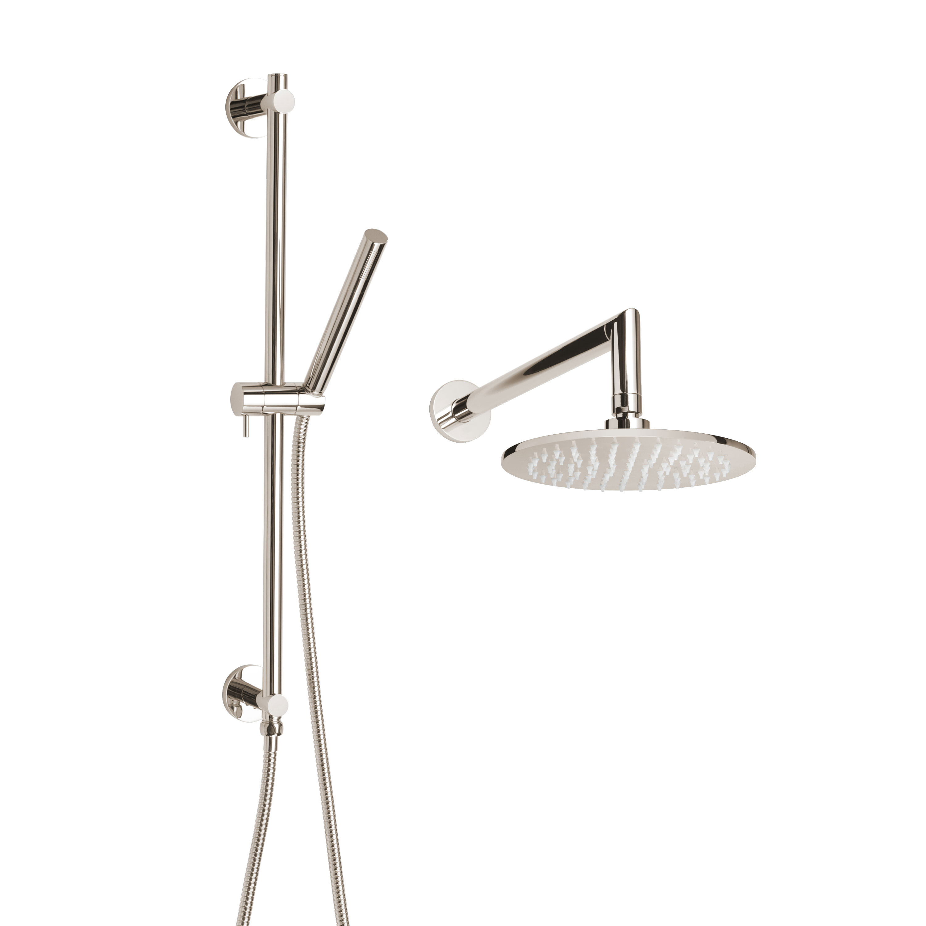 Thermasol CSPRD-PN Complete Shower Package Round - Polished Nickel