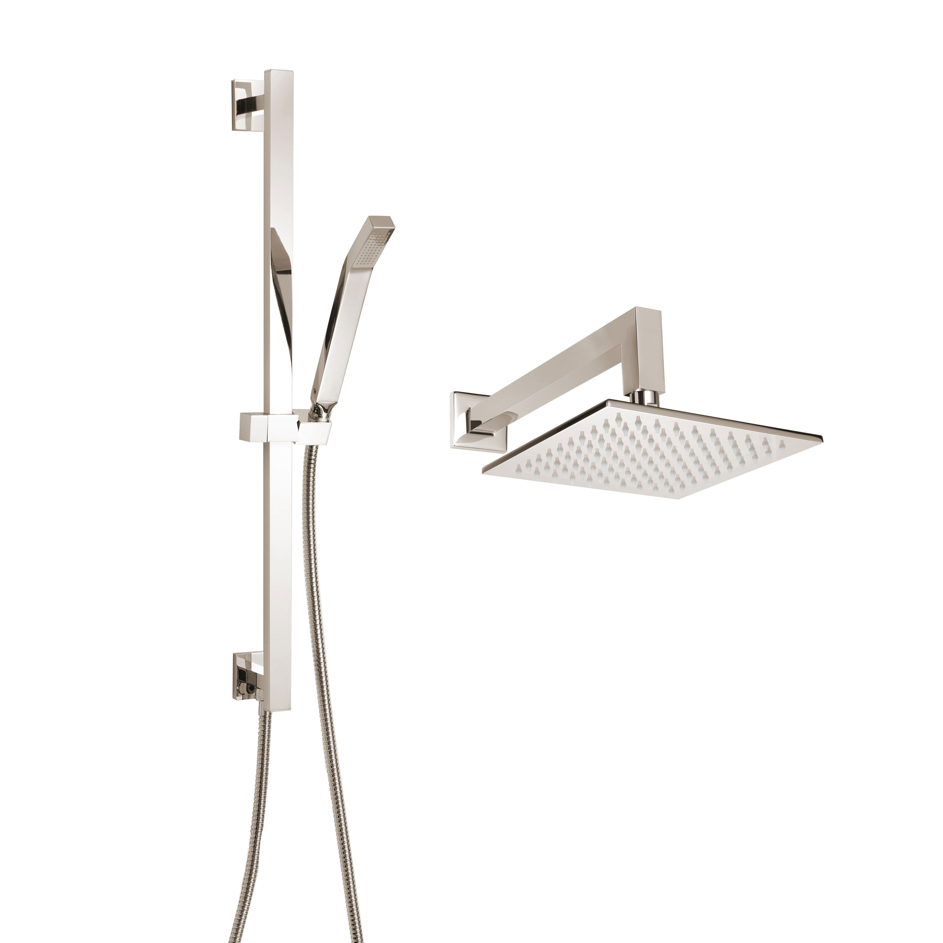 Thermasol CSPSQ-PN Complete Shower Package Square - Polished Nickel