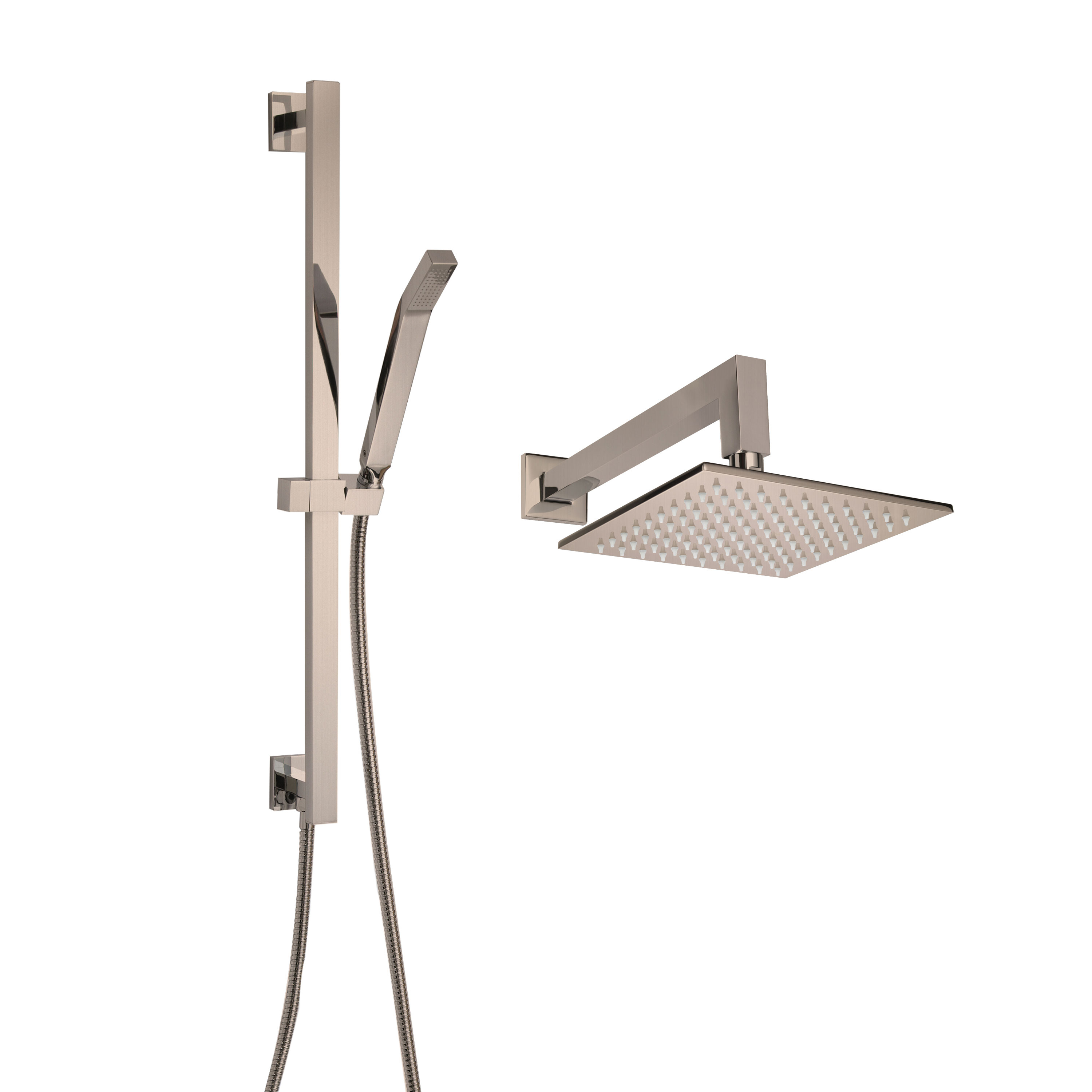 Thermasol CSPSQ-SN Complete Shower Package Square - Satin Nickel