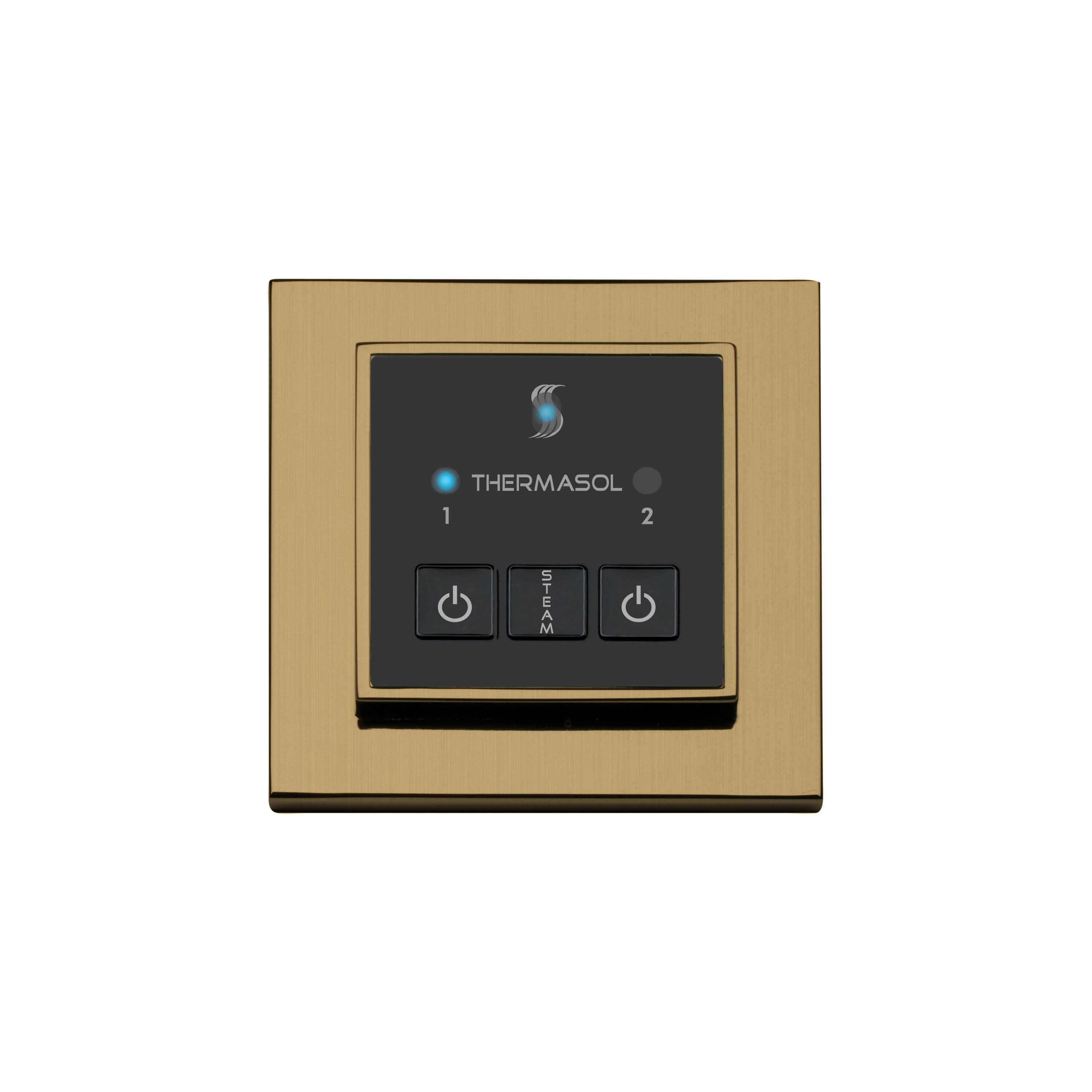 Thermasol ESM-SB Easy Start Control Square - Satin Brass