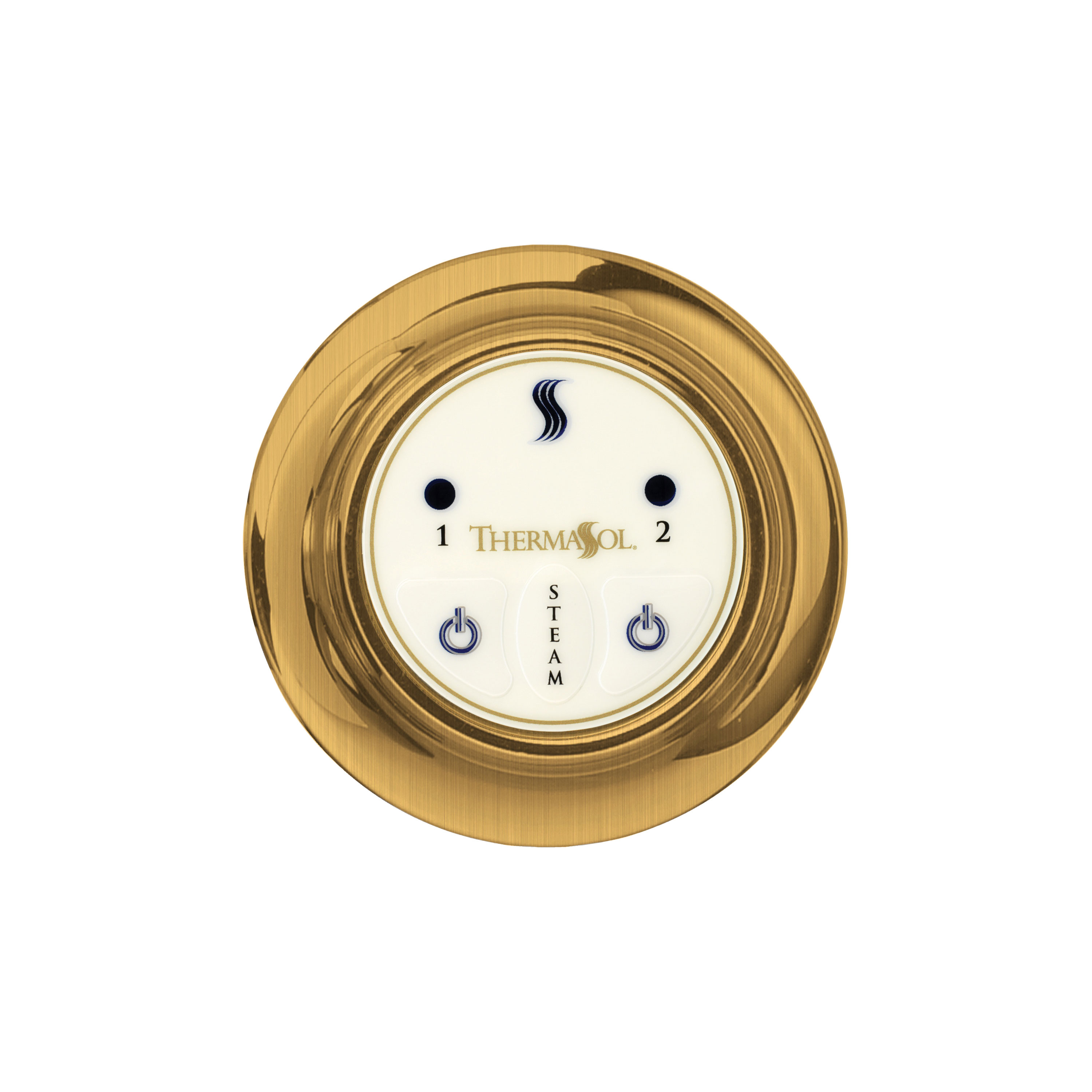 Thermasol EST-AB Easy Start Control Round - Antique Brass