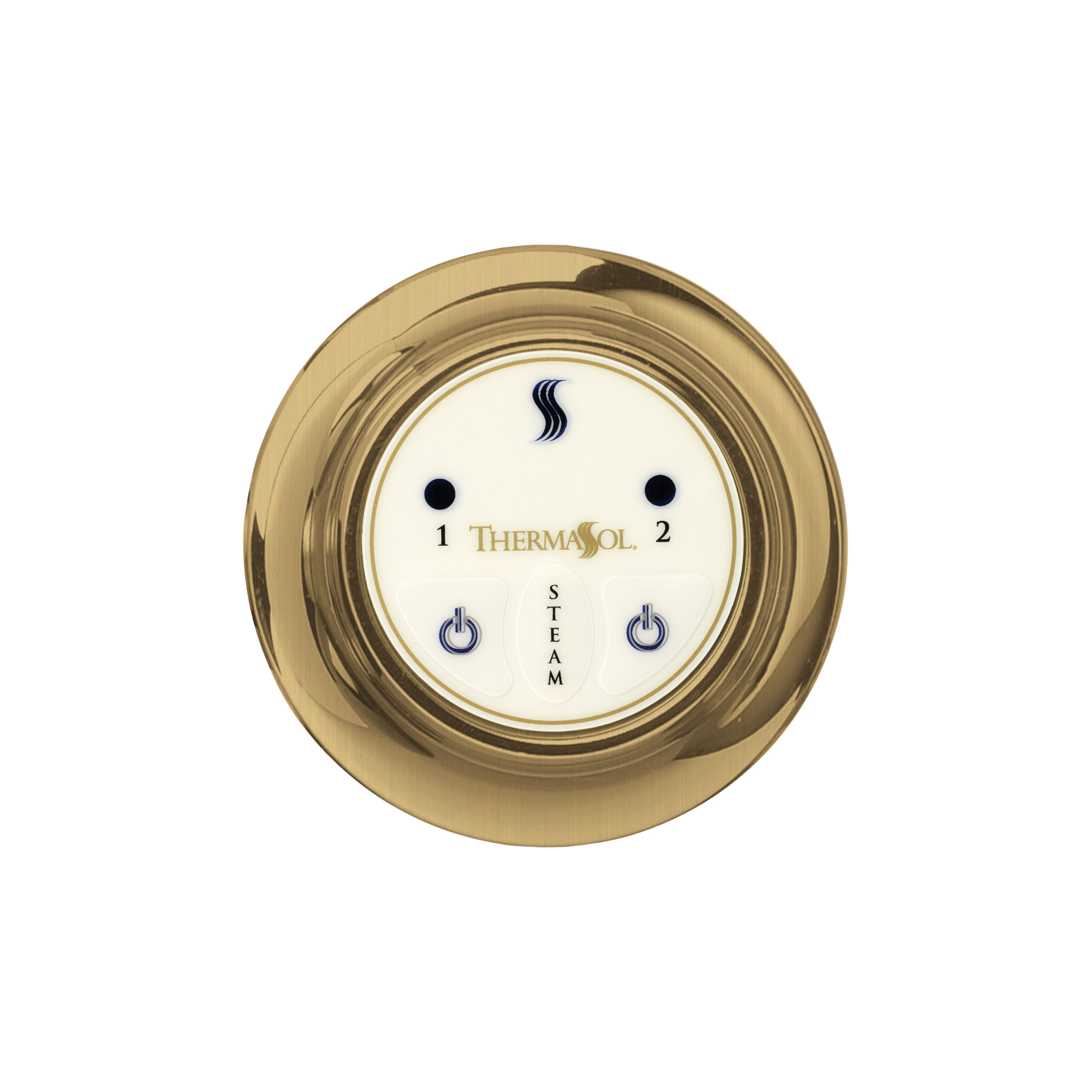 Thermasol EST-SB Easy Start Control Round - Satin Brass