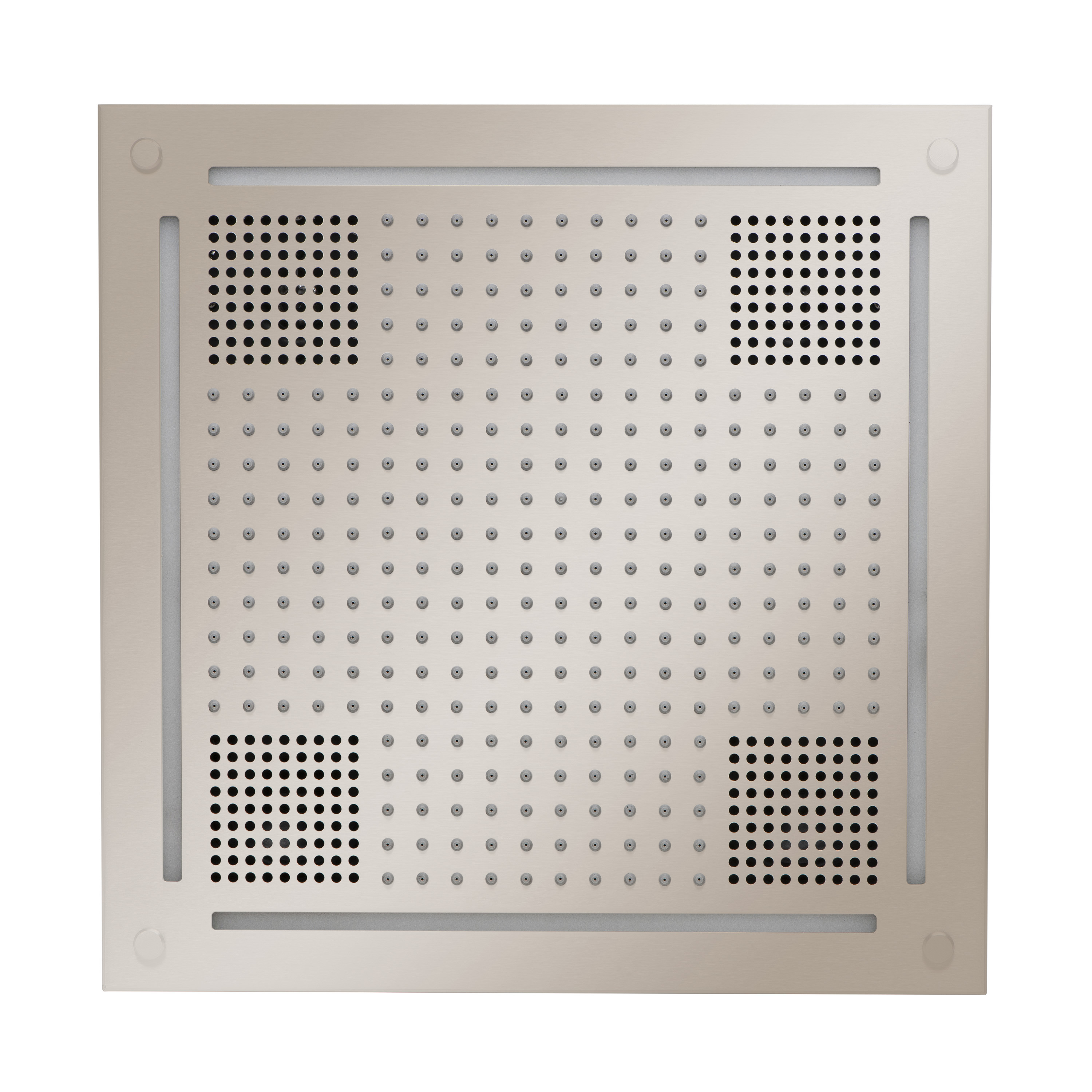 Thermasol HVLSRSQ-PN Hydrovive Light, Sound, Rain system Square - Polished Nickel