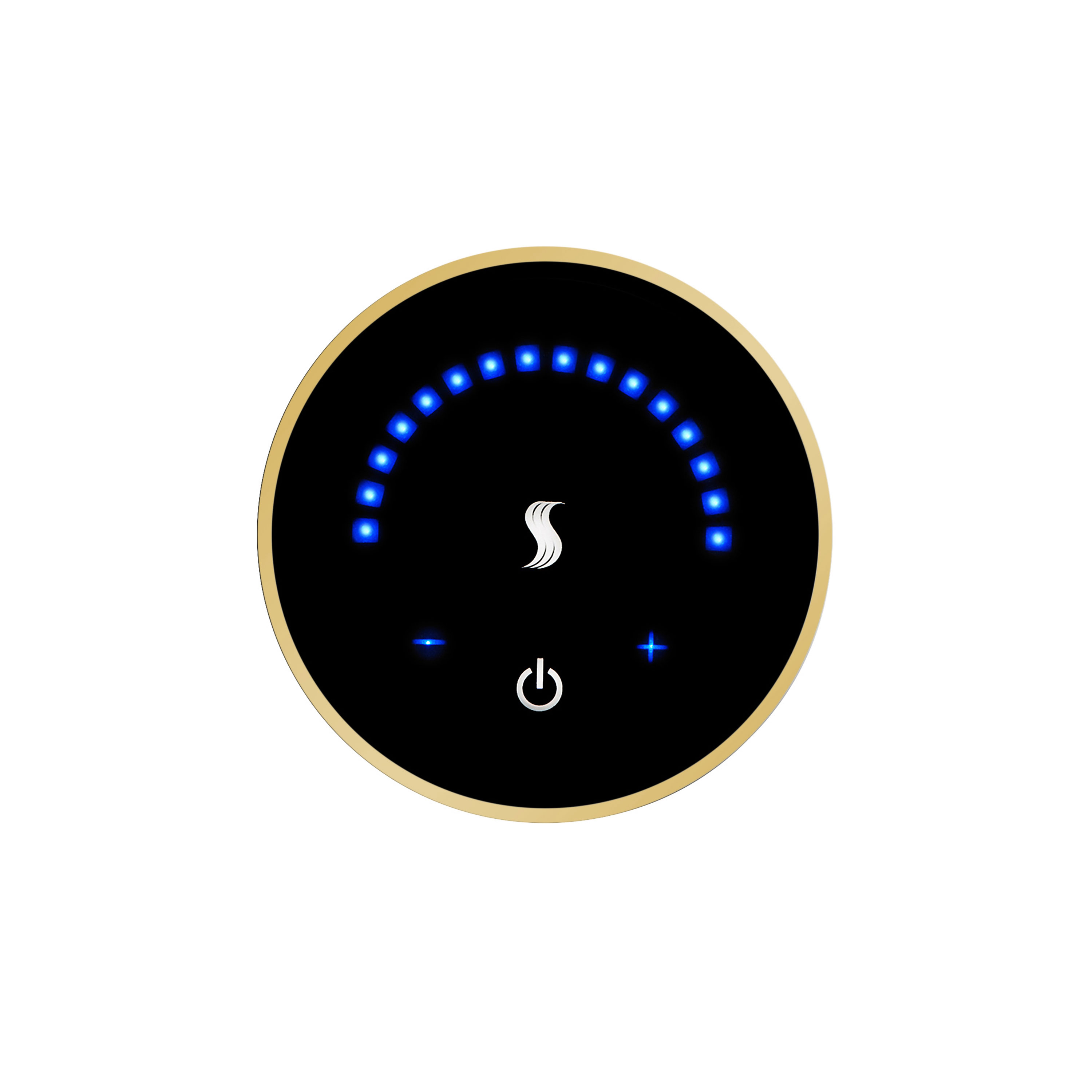 Thermasol MTC-PG MicroTouch Controller Round - Polished Gold