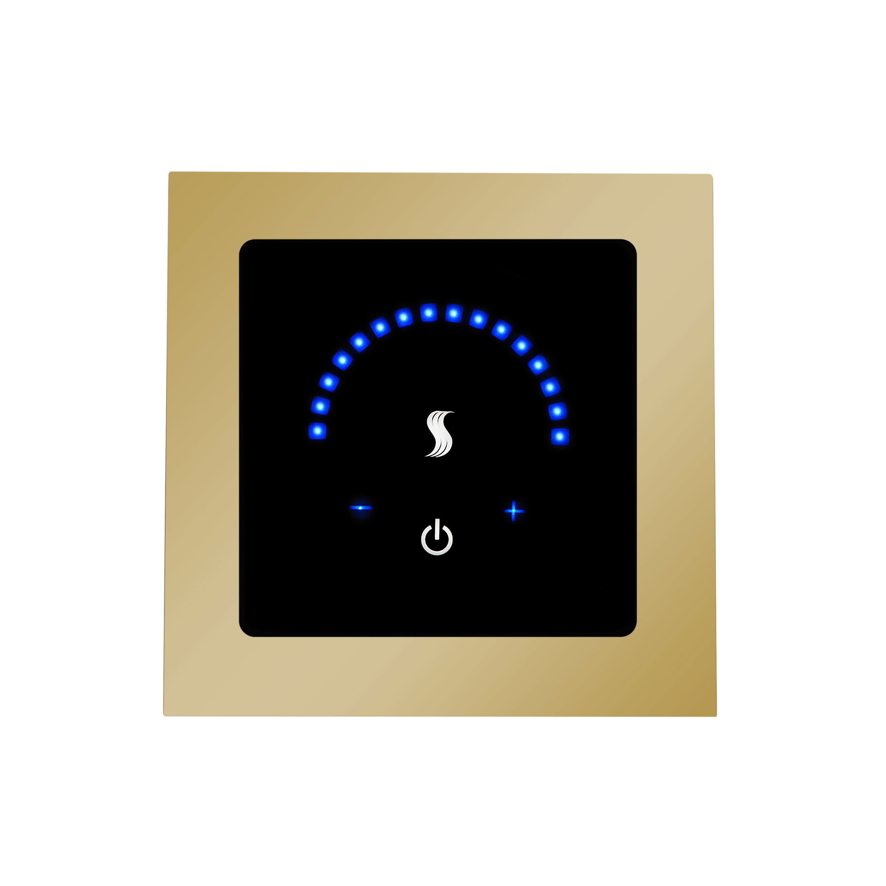 Thermasol MTMR-PB MicroTouch Controller Square - Polished Brass