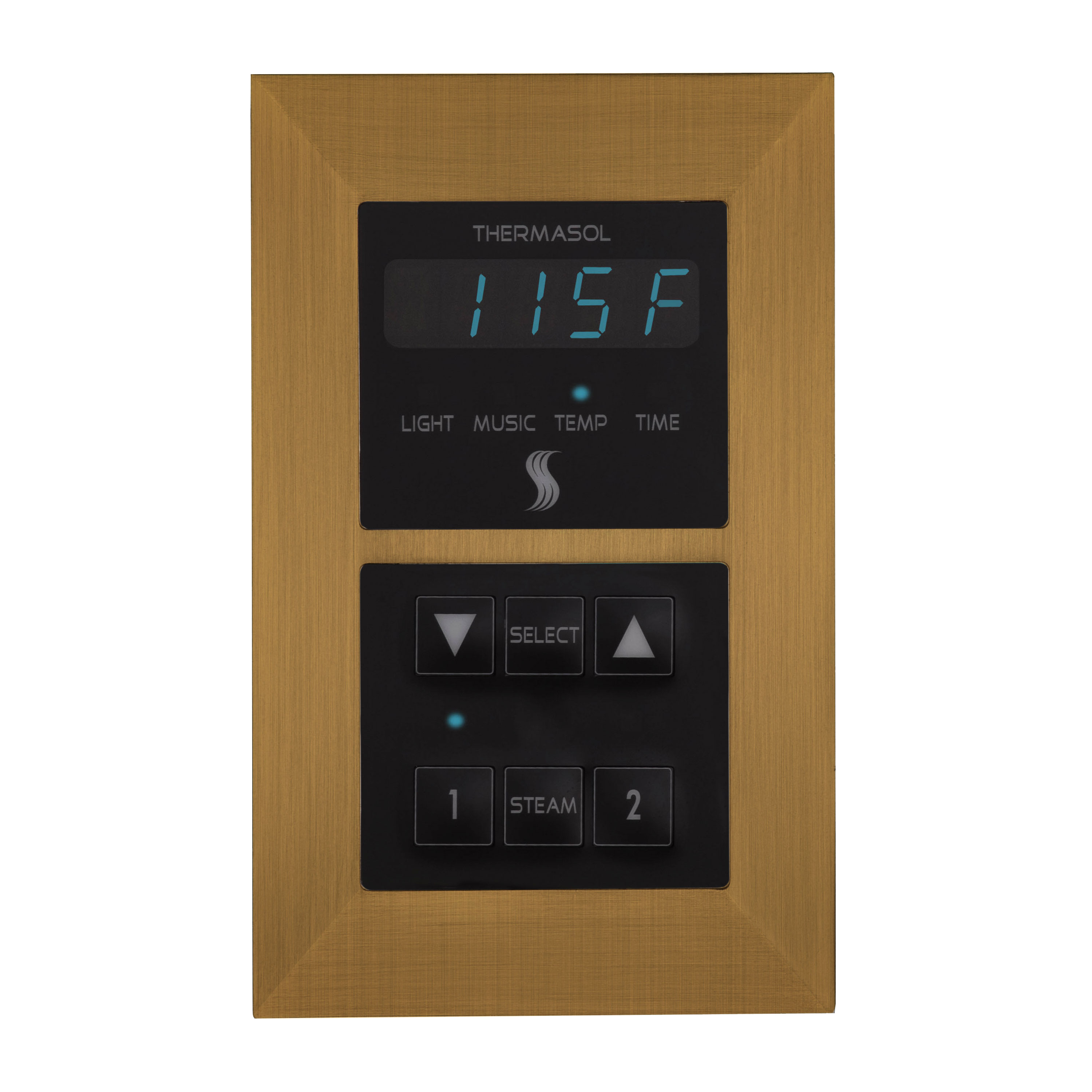 Thermasol SEMR-AB Signature Environment Control Square - Antique Brass