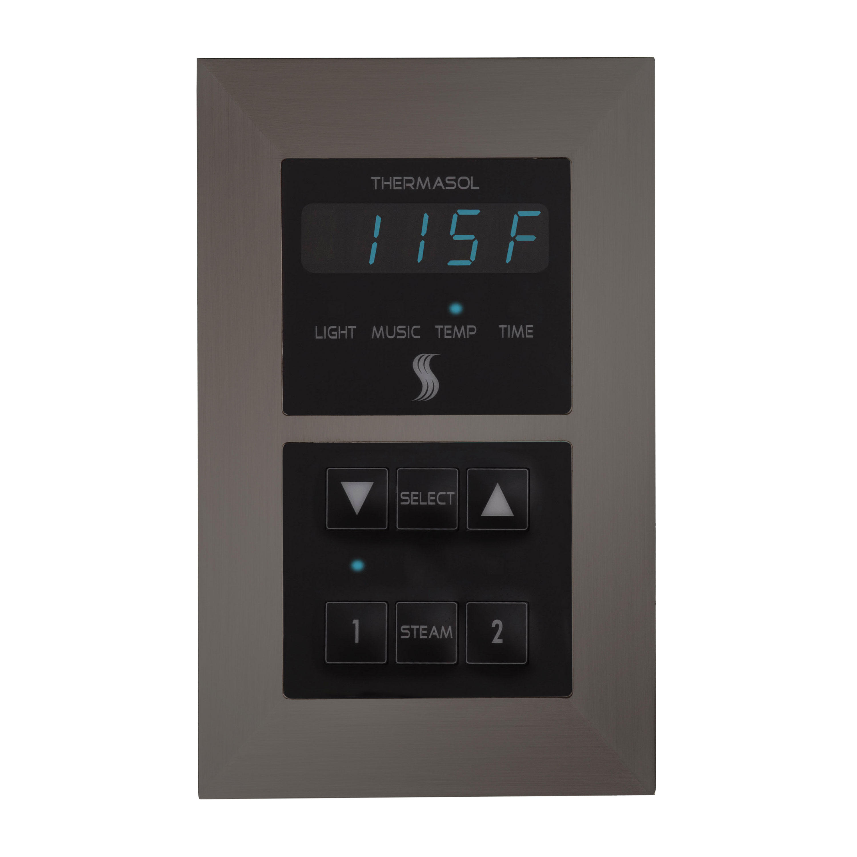 Thermasol SEMR-BN Signature Environment Control Square - Black Nickel