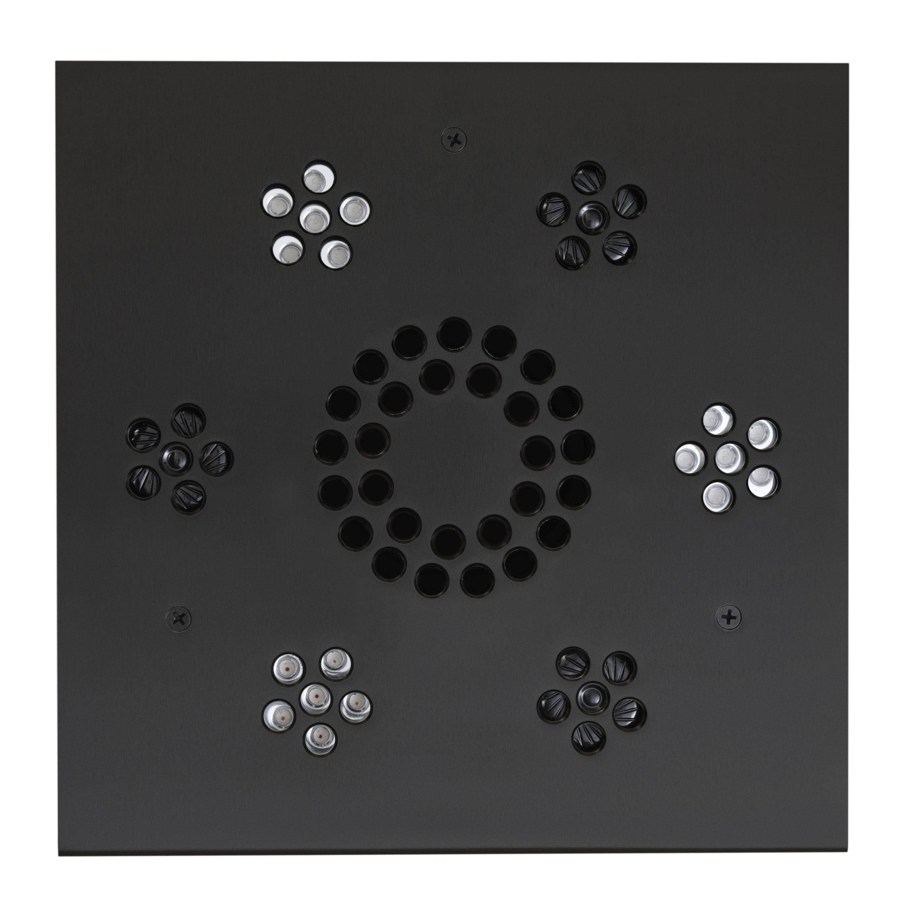 Thermasol SLSM-MB Serenity Light and Music System Modern - Matte Black - Matte Black