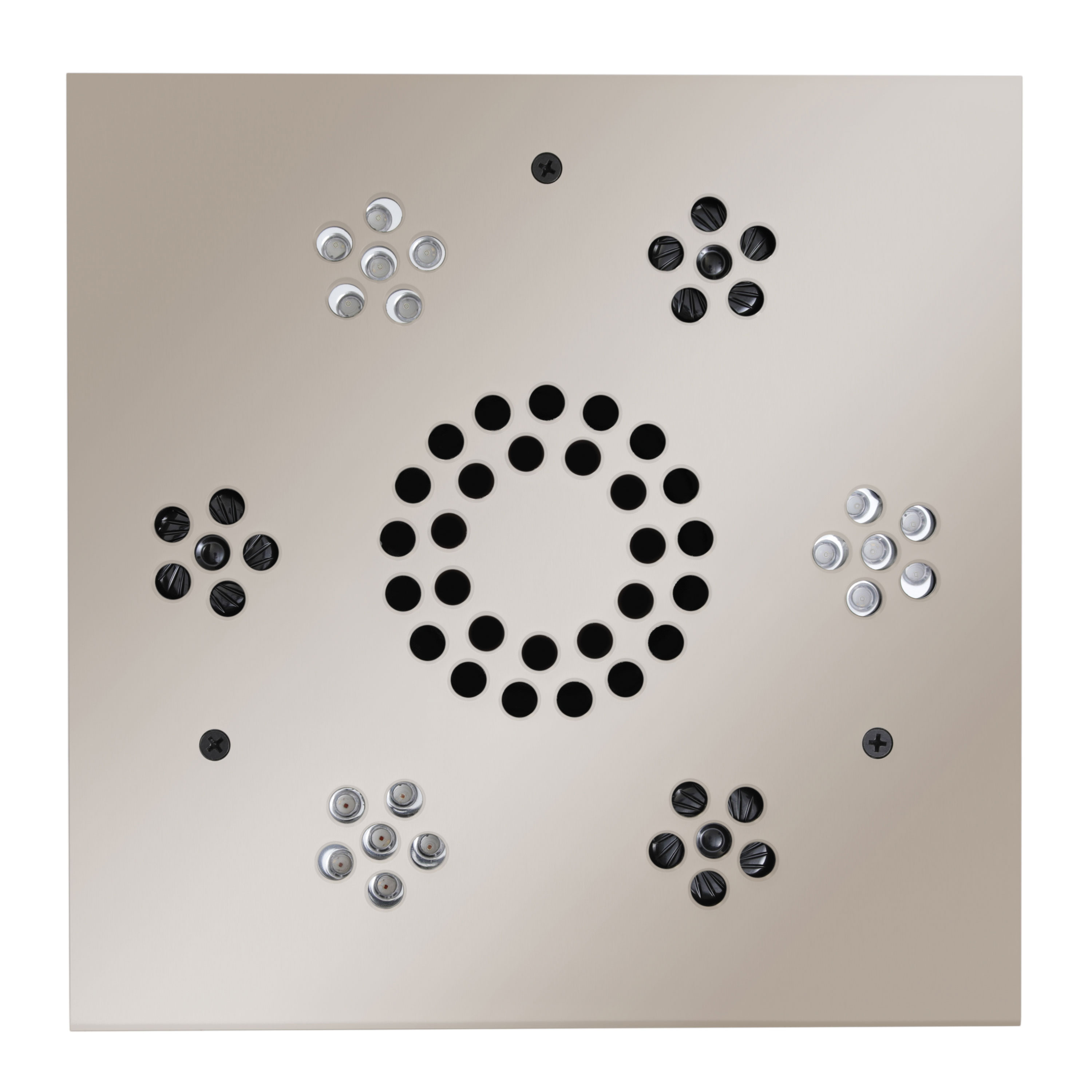 Thermasol SLSM-PN Serenity Light and Music System Modern - Polished Nickel - Polished Nickel