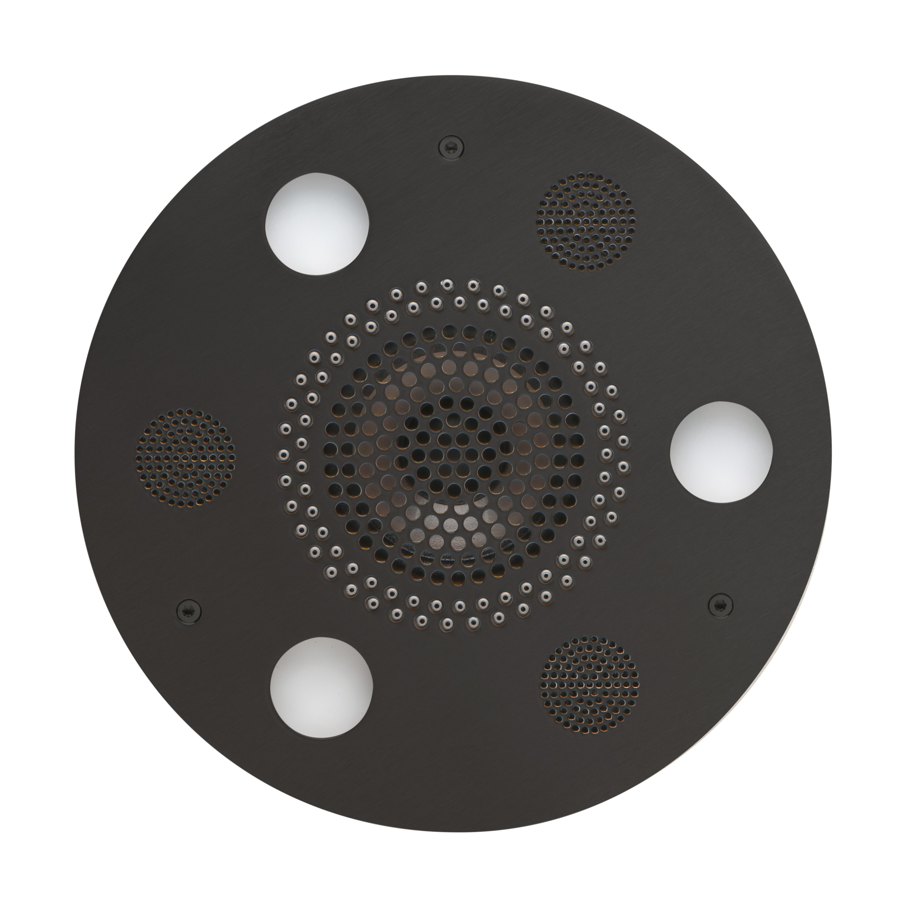 Thermasol SLSRRD-MB Serenity Light, Sound, Rain System Round - Matte Black